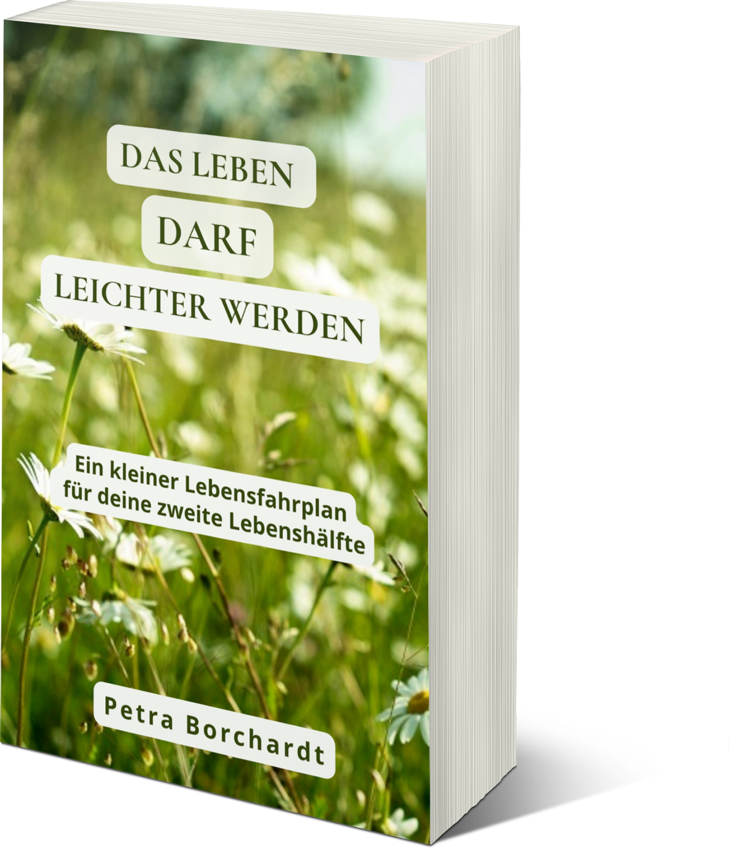 Buchcover Das Leben darf leichter werden von Petra Borchardt