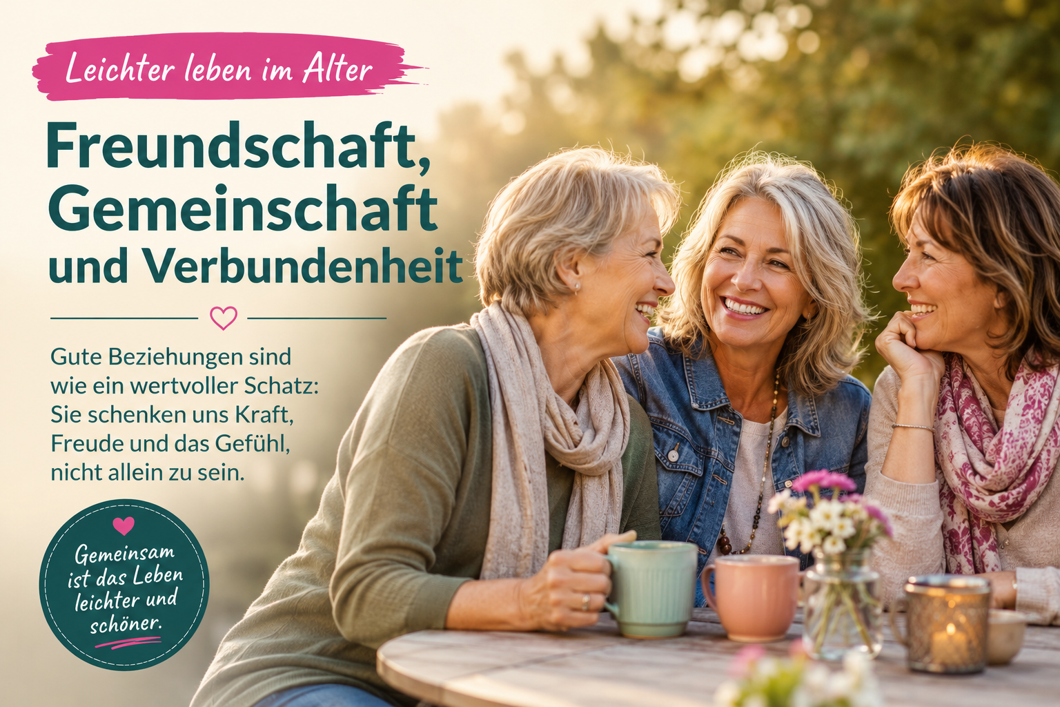 Freundschaft, Gemeinschaft und Verbundenheit