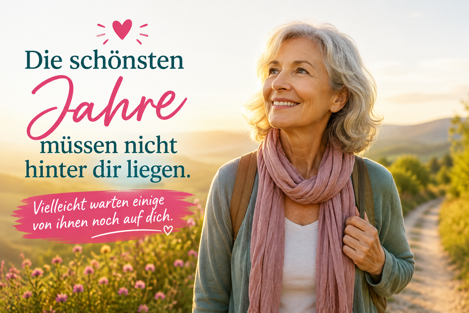 Die Freiheit der zweiten Lebenshälfte