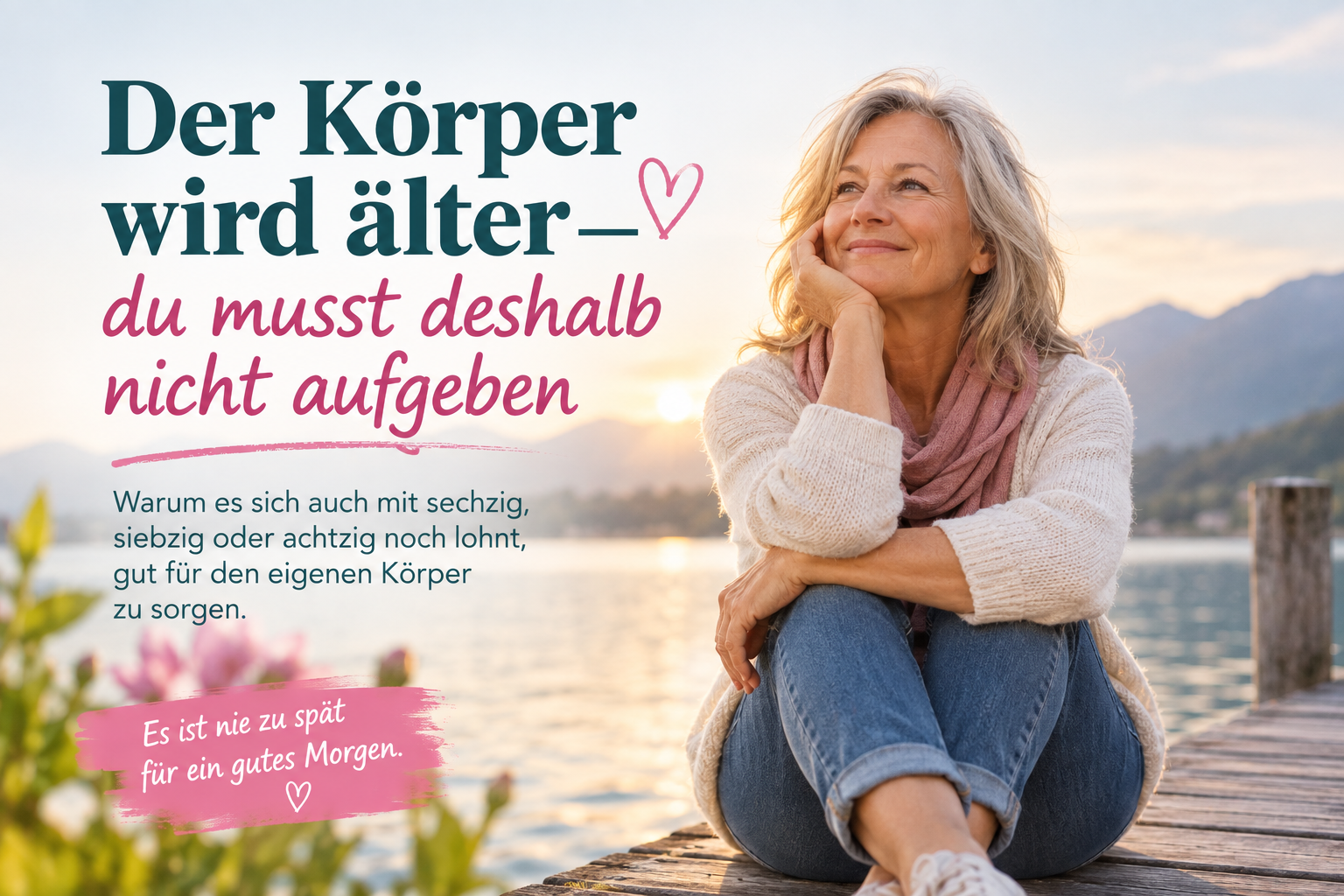 Der Körper wird älter – du musst deshalb nicht aufgeben